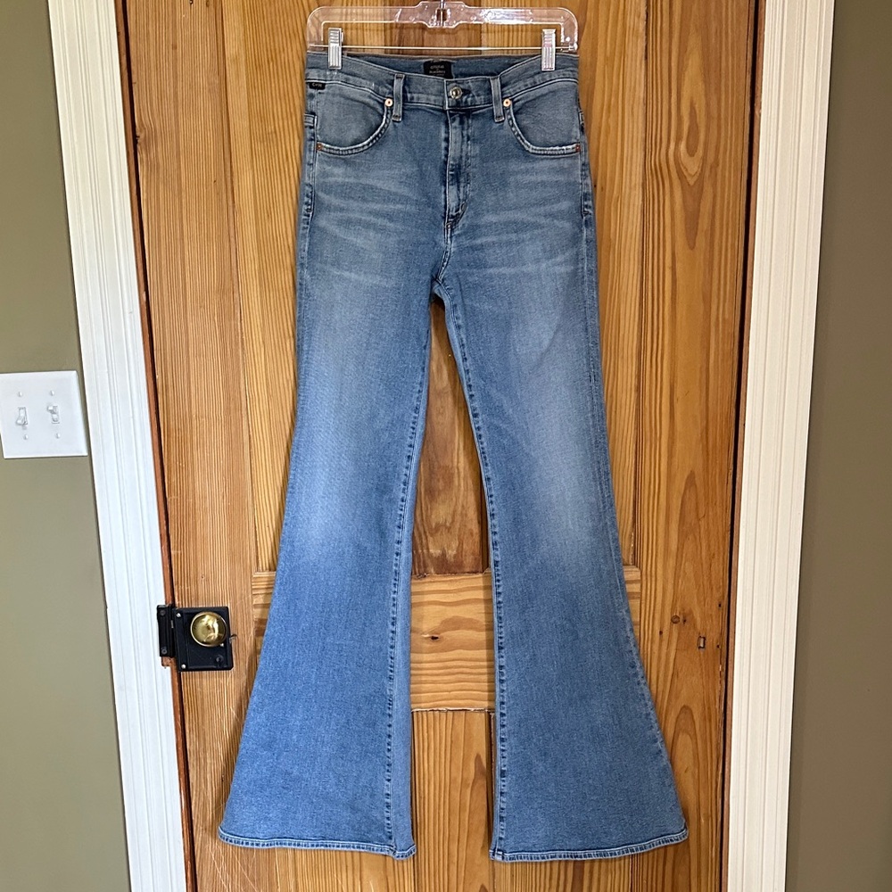 Citizens Of Humanity Blue Flare Jeans